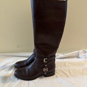 Michael Kors Burgundy Boots, Size 7